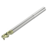 Seco Tools 10023111 | AN345.250E3S.0Z3 0.250" Diameter x 0.250" Shank x 3.000" OAL 3 Flute 45 Degree Helix Angle ANF Coated Carbide Square End Mill