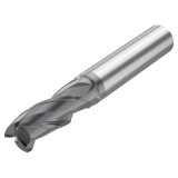 Seco Tools 10053026 | 6.00mm Diameter x 6.00mm Shank x 0.50mm Radius x 57.00mm OAL 3 Flute 35 Degree Helix Angle SIRON-A Coated Carbide Corner Radius End Mill