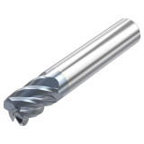 Seco Tools 10115695 | S545R.250D2R060.0Z5 0.250" Diameter x 0.250" Shank x 0.060" Radius x 2.000" OAL 5 Flute HTA Coated Carbide Corner Radius End Mill