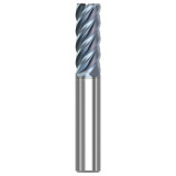 Seco Tools 10115698 | S545R.250D3R060.0Z5 0.250" Diameter x 0.250" Shank x 0.060" Radius x 2.500" OAL 5 Flute HTA Coated Carbide Corner Radius End Mill