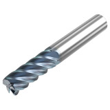 Seco Tools 10115698 | S545R.250D3R060.0Z5 0.250" Diameter x 0.250" Shank x 0.060" Radius x 2.500" OAL 5 Flute HTA Coated Carbide Corner Radius End Mill