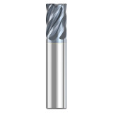Seco Tools 10115743 | S638R.375D2R060.0Z6 0.375" Diameter x 0.375" Shank x 0.060" Radius x 2.000" OAL 6 Flute HTA Coated Carbide Corner Radius End Mill
