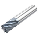 Seco Tools 10115743 | S638R.375D2R060.0Z6 0.375" Diameter x 0.375" Shank x 0.060" Radius x 2.000" OAL 6 Flute HTA Coated Carbide Corner Radius End Mill