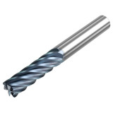 Seco Tools 10115747 | S638R.375D3R060.0Z6 0.375" Diameter x 0.375" Shank x 0.060" Radius x 3.000" OAL 6 Flute HTA Coated Carbide Corner Radius End Mill