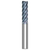 Seco Tools 10115812 | S638.500D4S.0Z6 0.500" Diameter x 0.500" Shank x 3.000" OAL 6 Flute 38 Degree Helix Angle HTA Coated Carbide Roughing & Finishing End Mill