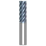 Seco Tools 10115842 | S738R.625D2R030.0Z7 0.625" Diameter x 0.625" Shank x 0.030" Radius x 4.000" OAL 7 Flute HTA Coated Carbide Corner Radius End Mill