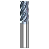 Seco Tools 10115956 | STR540.375D2R060.0Z5 0.375" Diameter x 0.375" Shank x 0.060" Radius x 2.500" OAL 5 Flute HTA Coated Carbide Corner Radius End Mill