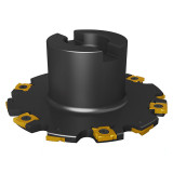 Seco Tools 02565020 | R335.19-160.04.40-9 160.00mm Diameter x 50.00mm Functional Length x 90 Degree Cutting Edge Angle Indexable Slotting Cutter