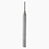 Seco Tools 02568727 | 413L008 0.80mm Diameter x 3.00mm Shank x 0.40mm Corner Radius x 40.00mm OAL x 50 Degree Helix Angle 2 Flute MEGA Coated Carbide Ball End Mill