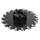 Seco Tools 02713382 | R335.18-250.1012XL.40-9N 250.00mm Diameter x 50.00mm Functional Length x 90 Degree Cutting Edge Angle Indexable Slotting Cutter