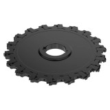 Seco Tools 02740506 | 335.18-10.00-XL0708R 254.00mm Diameter x 12.90mm Functional Length x 90 Degree Cutting Edge Angle Indexable Slotting Cutter