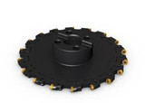 Seco Tools 02740906 | R335.18-08.00-XL0809R-R6 203.20mm Diameter x 50.80mm Functional Length x 90 Degree Cutting Edge Angle Indexable Slotting Cutter