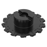 Seco Tools 02740910 | R335.18-08.00-XL0708L-R5 203.20mm Diameter x 40.80mm Functional Length x 90 Degree Cutting Edge Angle Indexable Slotting Cutter