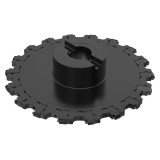 Seco Tools 02741572 | R335.18-10.00-XL0708L-R5 254.00mm Diameter x 40.80mm Functional Length x 90 Degree Cutting Edge Angle Indexable Slotting Cutter