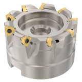 Seco Tools 02768433 | R220.96-0063-04-9A 63.00mm Diameter x 40.00mm Functional Length x 90 Degree Cutting Edge Angle Indexable Square-Shoulder Face Mill