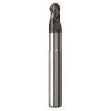 Seco Tools 02928211 | JS532060E2B.0Z2 6.00mm Diameter x 6.00mm Shank x 3.00mm Corner Radius x 63.00mm OAL x 30 Degree Helix Angle 2 Flute NXT Coated Carbide Ball End Mill