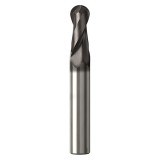 Seco Tools 02928272 | JS532120D1B.3Z2 12.00mm Diameter x 12.00mm Shank x 6.00mm Corner Radius x 83.00mm OAL x 30 Degree Helix Angle 2 Flute NXT Coated Carbide Ball End Mill