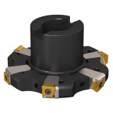 Seco Tools 02993725 | R335.25-100.1317.27-3N 100.00mm Diameter x 50.00mm Functional Length x 90 Degree Cutting Edge Angle Indexable Slotting Cutter
