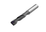 Seco Tools 03046068 | SD203A-0595-020-06R1-P 5.95mm Diameter x 6.00mm Shank x 66.00mm OAL x 30 Degree Helix Angle 2 Cutting Edge Carbide Screw Machine Length Drill Bit