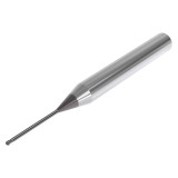 Seco Tools 03171290 | JMB562010G6B.0Z2 1.00mm Diameter x 6.00mm Shank x 0.50mm Corner Radius x 60.00mm OAL x 30 Degree Helix Angle 2 Flute SIRON Coated Carbide Ball End Mill