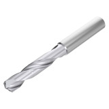 Seco Tools 10004112 | SD203A-0590-021-06R1-MS 5.90mm Diameter x 6.00mm Shank x 66.00mm OAL x 30 Degree Helix Angle 2 Cutting Edge Carbide Screw Machine Length Drill Bit