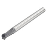 Seco Tools 10072080 | JHB970120D3B.0Z2 12.00mm Diameter x 12.00mm Shank x 5.99mm Corner Radius x 125.00mm OAL x 30 Degree Helix Angle 2 Flute SIRON Coated Carbide Ball End Mill