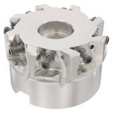 Seco Tools 10207979 | R220.94-0063-LO12-8A 63.00mm Diameter x 40.00mm Functional Length x 90 Degree Cutting Edge Angle Indexable Square-Shoulder End Mill
