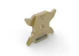 Seco Tools 02902987 | X4GK2503015-0265LN-FG 0.006" Corner Radius x 0.803" Thickness 4 Cutting Edge Carbide Grooving Insert