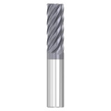 Seco Tools 17002317 | S738R.250D3R030.0Z7 ALTIN 0.250" Diameter x 0.250" Shank x 2.500" OAL x 38 Degree Helix Angle 7 Flute AlTiN Coated Carbide Corner Radius End Mill (N58249)