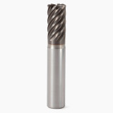 Seco Tools 00022028 | 930080R020 8.00mm Diameter x 8.00mm Shank x 0.20mm Corner Radius x 60.00mm OAL x 41 Degree Helix Angle 5 Flute MEGA Coated Carbide Corner Radius End Mill