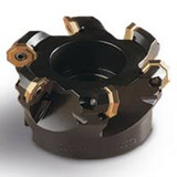 Seco Tools 00090773 | R220.43-0100-07SA 100.00mm Diameter x 50.00mm Functional Length x 43 Degree Cutting Edge Angle Indexable Face Mills