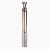 Seco Tools 02434986 | 421120R050Z2 12.00mm Diameter x 12.00mm Shank x 0.50mm Corner Radius x 90.00mm OAL x 30 Degree Helix Angle 2 Flute MEGA Coated Carbide Corner Radius End Mill