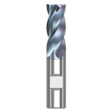 Seco Tools 10008531 | STS430.2.375D1S.3Z4 HTA 0.375" Diameter x 0.375" Shank x 2.000" OAL x 30 Degree Helix Angle 4 Flute HTA Coated Carbide Square End Mill