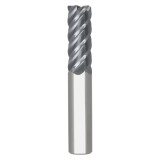 Seco Tools 17003615 | S545.625D1S.0Z5 ALTIN 0.625" Diameter x 0.625" Shank x 3.000" OAL x 45 Degree Helix Angle 5 Flute AlTiN Carbide Square End Mill (N62017)
