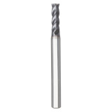 Seco Tools 03083918 | STR430M.2030F3R025.0Z4 ALTIN 3.00mm Diameter x 6.00mm Shank x 58.00mm OAL x 30 Degree Helix Angle 4 Flute AlTiN Coated Carbide Corner Radius End Mill (N09565)