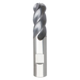Seco Tools 03083829 | STB440.2.375D2B.3Z4 ALTIN 0.375" Diameter x 0.375" Shank x 2.500" OAL x 40 Degree Helix Angle 4 Flute AlTiN Coated Carbide Ball End Mill (N09426)