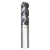 Seco Tools 03083884 | STBN440.2.375E2B.0Z4 ALTIN 0.375" Diameter x 0.375" Shank x 3.000" OAL x 40 Degree Helix Angle 4 Flute AlTiN Coated Carbide Ball End Mill (N09524)