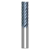 Seco Tools 10008514 | SCS938R.750D5R030.0Z9 HTA 0.750" Diameter x 0.750" Shank x 5.000" OAL x 38 Degree Helix Angle 9 Flute HTA Coated Carbide Corner Radius End Mill