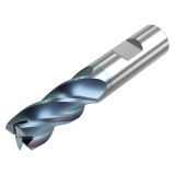 Seco Tools 10008550 | STR430.2.750D3R030.3Z4 HTA 0.750" Diameter x 0.750" Shank x 5.000" OAL x 30 Degree Helix Angle 4 Flute HTA Coated Carbide Corner Radius End Mill
