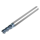 Seco Tools 10008558 | STR440.2.156F1R010.0Z4 HTA 0.156" Diameter x 0.188" Shank x 2.000" OAL x 40 Degree Helix Angle 4 Flute HTA Coated Carbide Corner Radius End Mill