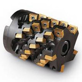 Seco Tools 00008462 | R220.59-00080.072-12.5K 80.00mm Diameter x 72.00mm Maximum Cutting Depth x 100.00mm Functional Length x 90 Degree Cutting Edge Angle 5 Flute Indexable Square Shoulder Mill