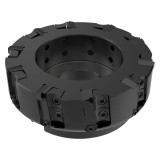 Seco Tools 00063813 | R220.68-8160-T16C-10 160.00mm Diameter x 63.00mm Functional Length Face Mill for Triangle Insert