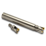 Seco Tools 02553726 | R217.21-1.25-0-R125.3A 0.823" Diameter x 1.250" Shank x 7.500" OAL High Feed Trigon Shape Insert