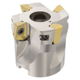 Seco Tools 02677566 | R220.69-0040-12-4AN 40.00mm Diameter x 11.00mm Depth of Cut x 40.00mm Functional Length -6.5 Degree Rake Radial Angle Indexable Square-Shoulder Face Mill