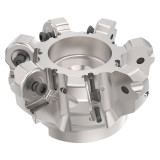 Seco Tools 02685847 | R220.48-0125-09-10SA 125.00mm Diameter x 6.00mm Depth of Cut x 63.00mm Functional Length -8 Degree Rake Radial Angle Indexable Face Mill Cutter