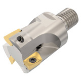 Seco Tools 02689799 | R217.69-01.25-16RE-12-3AN M16 Thread Size x 1.250" Diameter x 0.433" Maximum Cutting Depth x 1.575" Functional Length x 8 Degree Rake Angle Indexable Square-Shoulder End Mill