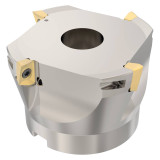 Seco Tools 02689820 | R220.69-03.00-12-4AN 76.20mm Diameter x 11.00mm Depth of Cut x 50.80mm Functional Length -4.6 Degree Rake Radial Angle Indexable Square-Shoulder Face Mill