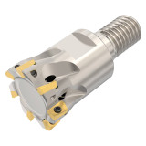 Seco Tools 02690642 | R217.69-1225.RE-06-7AN M12 Thread Size x 25.00mm Diameter x 5.00mm Maximum Cutting Depth x 30.00mm Functional Length x 8 Degree Rake Angle Indexable Square-Shoulder End Mill