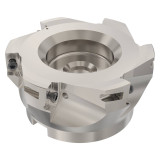 Seco Tools 02691817 | R220.69-0100-18-6AN 100.00mm Diameter x 17.00mm Depth of Cut x 50.00mm Functional Length -4.7 Degree Rake Radial Angle Indexable Square-Shoulder Face Mill
