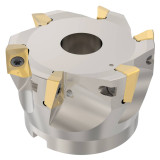 Seco Tools 02694985 | R220.69-03.00-18-6AN 76.20mm Diameter x 17.00mm Depth of Cut x 50.00mm Functional Length -5.4 Degree Rake Radial Angle Indexable Square-Shoulder Face Mill